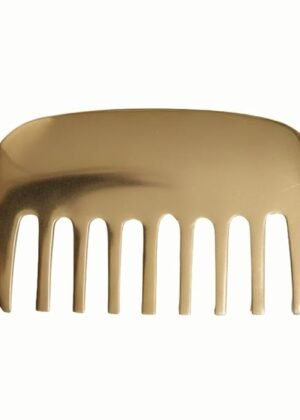 Kansa Comb for Head Massage | Ayurvedic Metal Scalp Massager for Hair Growth, Stress Relief & Relaxation | Improves Circulation & Reduces Hair Fall | Men & Women (Pack of 1)